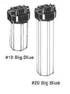 Pentek Ametek Brand Big Blue Clear Housings